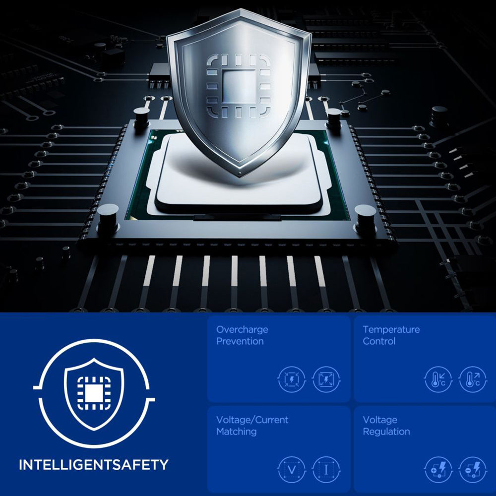 Punjač za mrežu Spigen Essential, 35W, 3A, 1 x USB-A - 1 x USB-C, Beli