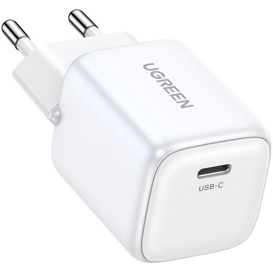 Punjač UGREEN CD319, 30W, 3A, 1 x USB-C, Beli