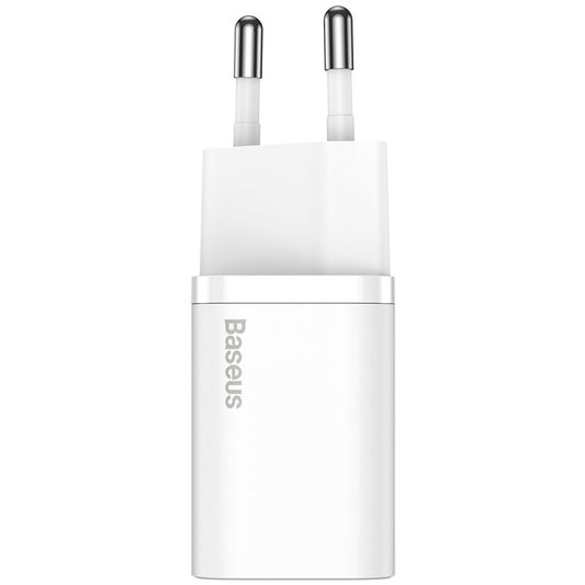 Punjač Baseus Super Si, 20W, 3A, 1 x USB-C, Beli CCSUP-B02