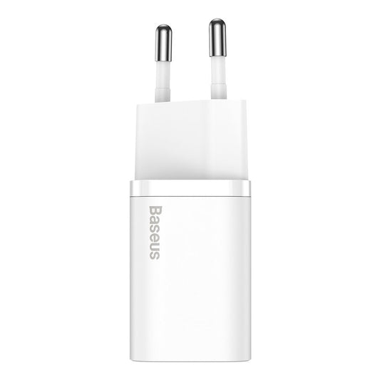 Punjač Baseus Super Si, 25W, 3A, 1 x USB-C, Beli CCSP020102