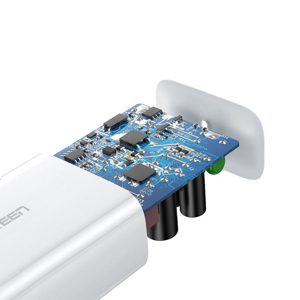 Punjač za mrežu UGREEN CD127, 30W, 3A, 1 x USB-C, Beli