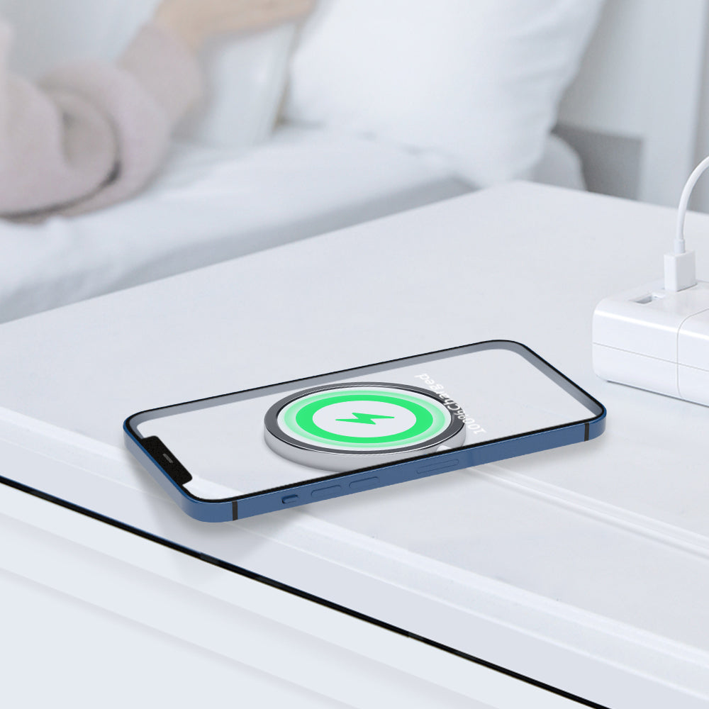 Punjač za Bežičnu Mrežu BWOO WL-12, 15W, 1.67A, Beli