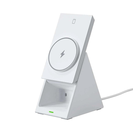 Punjač za bežičnu mrežu Choetech T600 3u1, 15W, 1.67A, Beli