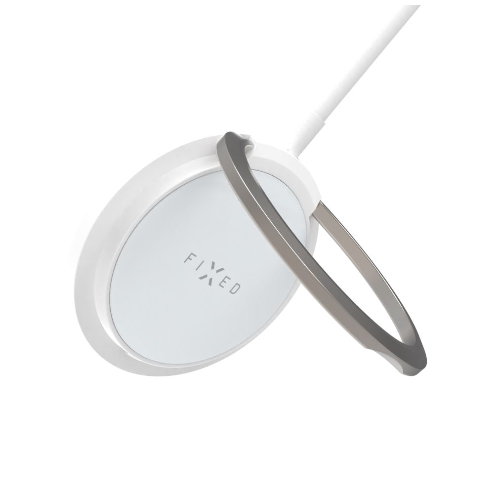 Bežični punjač Fixed Ring, 15W, 1.67A, Beli