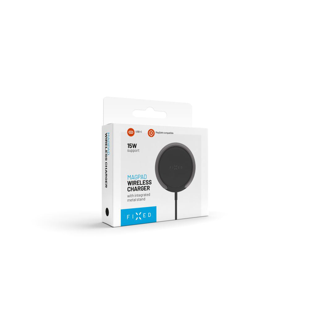 Punjač Mreža Wireless Fixed Ring, 15W, 1.67A, Crni