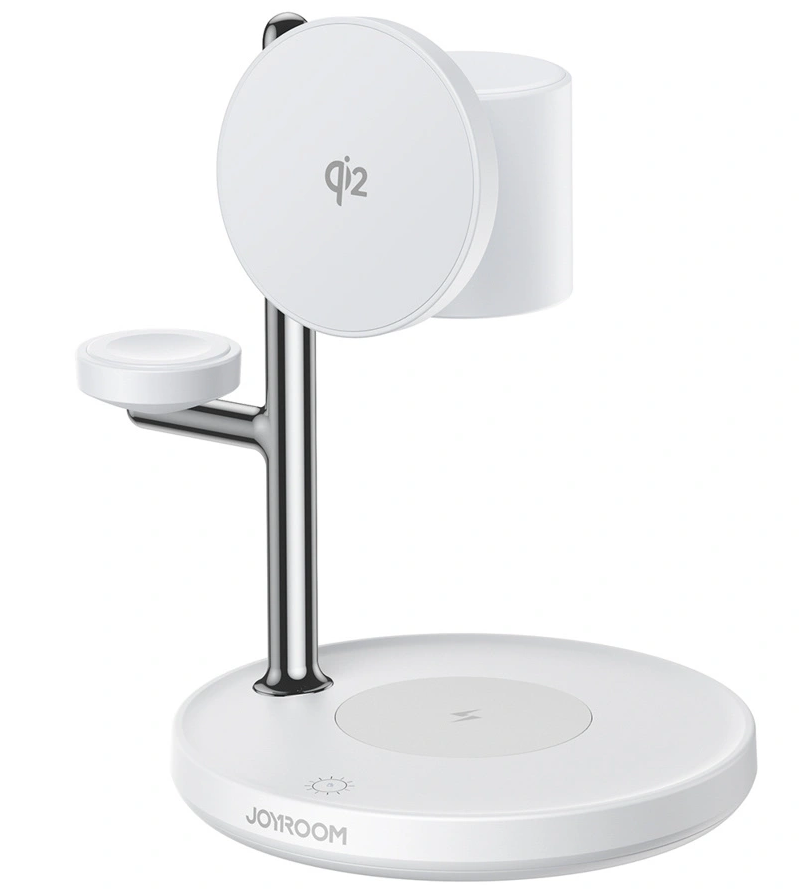 Bežični punjač Joyroom JR-W23 3u1, 15W, 1.67A, Beli