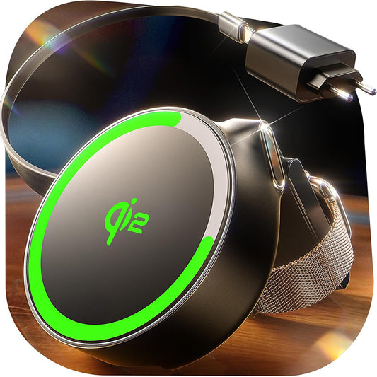 Incarcator Retea Wireless Lisen W602 2in1, 15W, 1.67A, Crni YL0324090008
