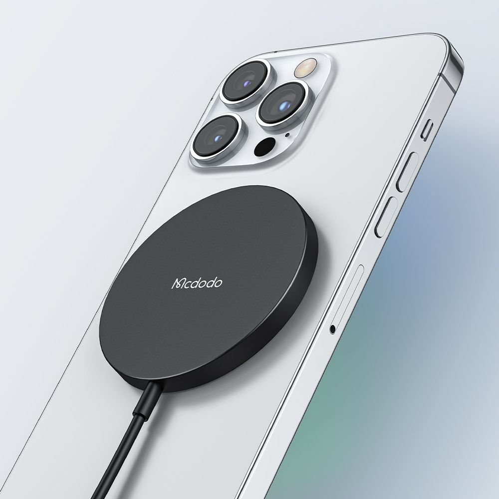 Bežični mrežni punjač McDodo CH-4360 Moon, 15W, 1.67A, Crni