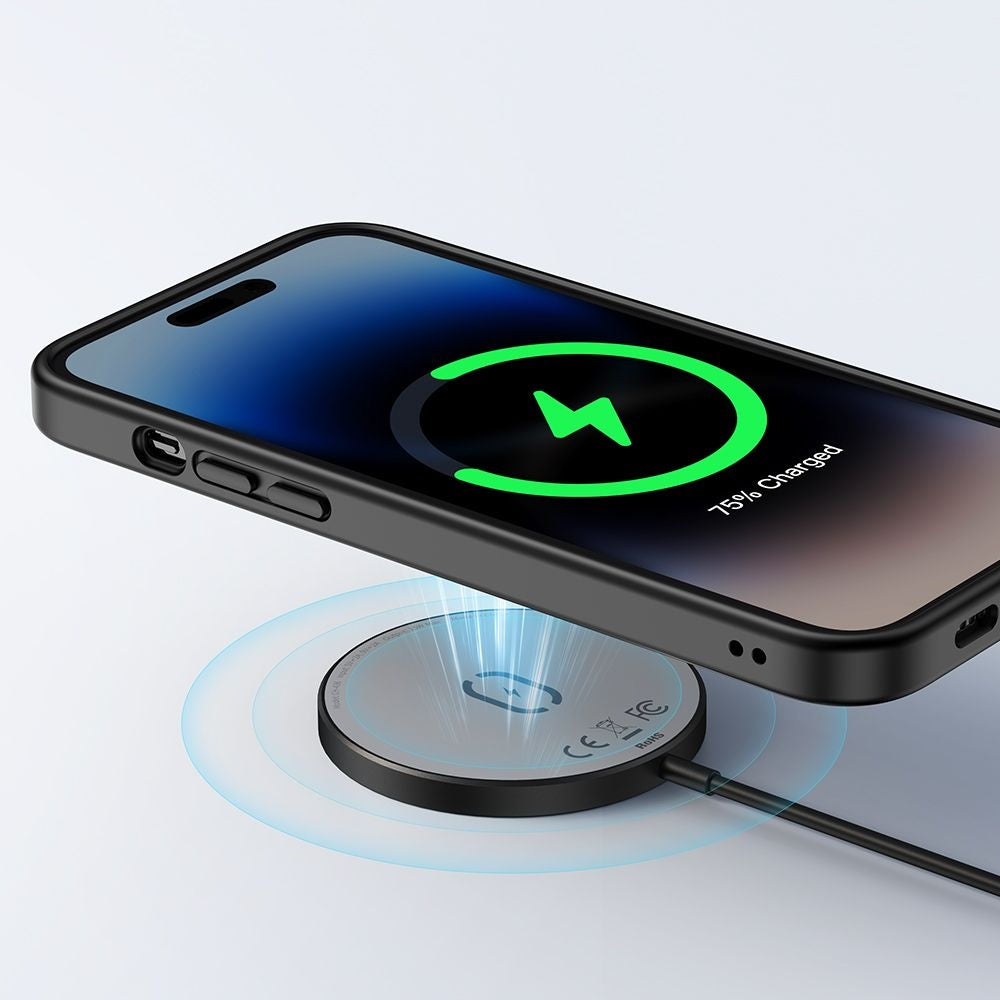 Bežični mrežni punjač McDodo CH-4360 Moon, 15W, 1.67A, Crni