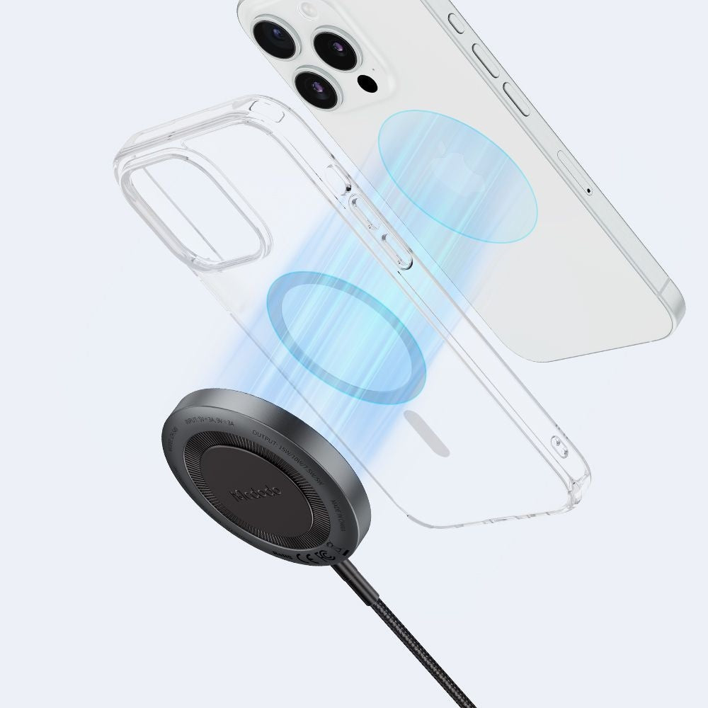 Bežični punjač McDodo CH-5490, 15W, 1.67A, Crni