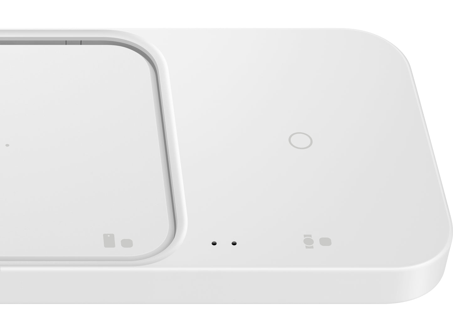 Bežični mrežni punjač Samsung Duo, 15W, 1.67A, Beli EP-P5400BWEGEU