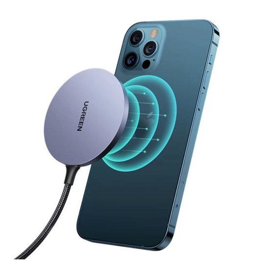 Bežični punjač UGREEN CD245, 15W, 1.67A, Sivi