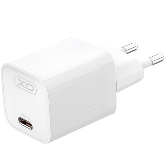Punjač Mreže XO Design L148, 30W, 3A, 1 x USB-C, Beli