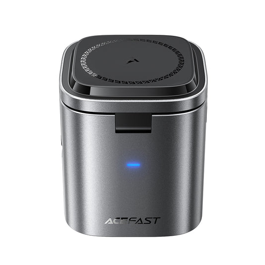 Punjač Stanica Sa USB-C Kabelom Acefast Z9 QI 6in1, 80W, 1 x USB-C - 1 x USB-A, Crna