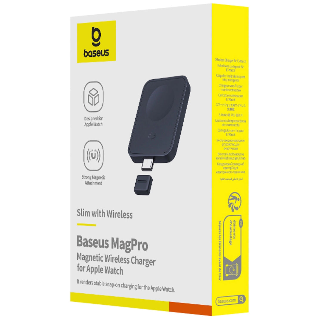 Bežični punjač Baseus MagPro za Apple Watch Series, USB-C, Crni P10264106123-00