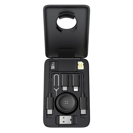 Bežični punjač McDodo CH-2440 8u1 za Apple Watch Series, Crni