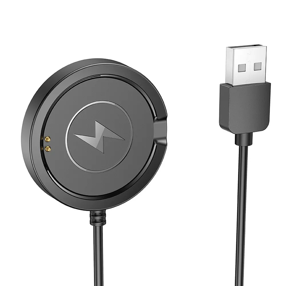 Kabl za punjenje za Smartwatch HOCO Y22, USB-A, Crni