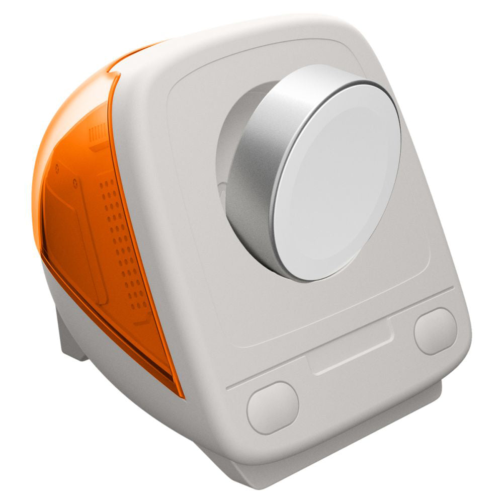Spigen C1 Classic držač za bežični punjač Apple Watch serije, Narandžasti