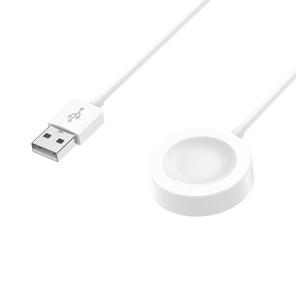 Bežični punjač Techsuit THC1 za Huawei Watch seriju, USB-A, Beli