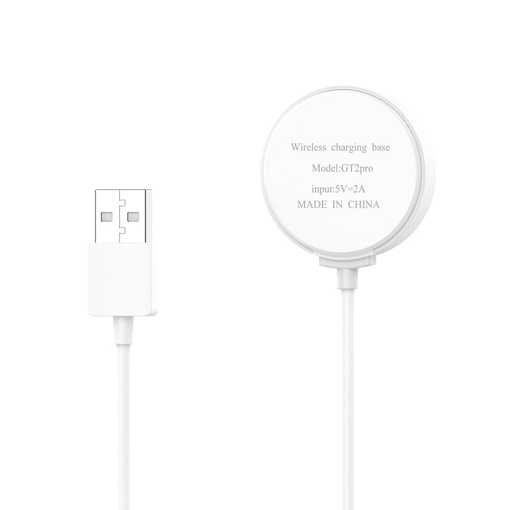 Bežični punjač Techsuit THC1 za Huawei Watch seriju, USB-A, Beli
