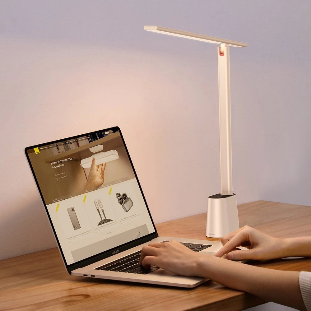 Lampa Led za radni sto Baseus Smart Eye, Bela DGZG-02