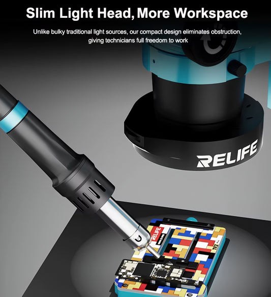 Lampa Relife RL-033E za mikroskop, crna