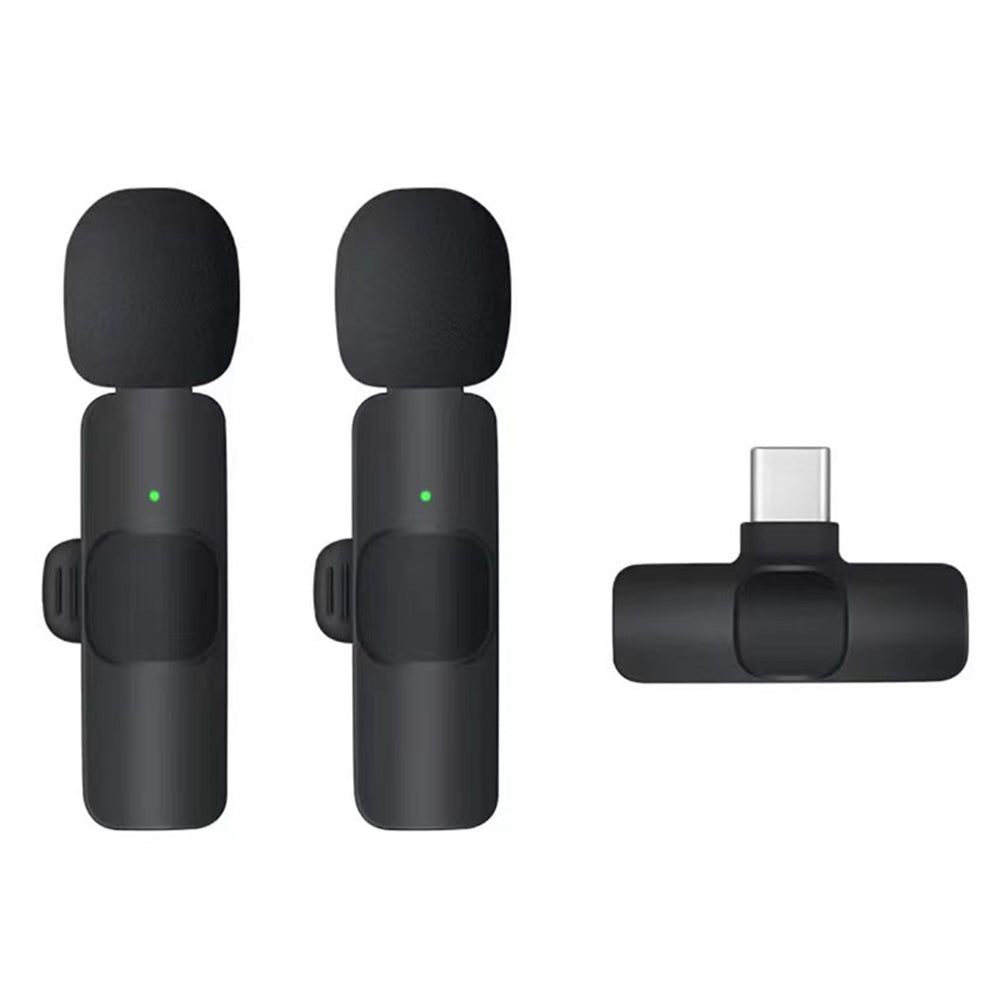 Lavaliera Techsuit LW2, USB-C, Set 2 komada, Crna