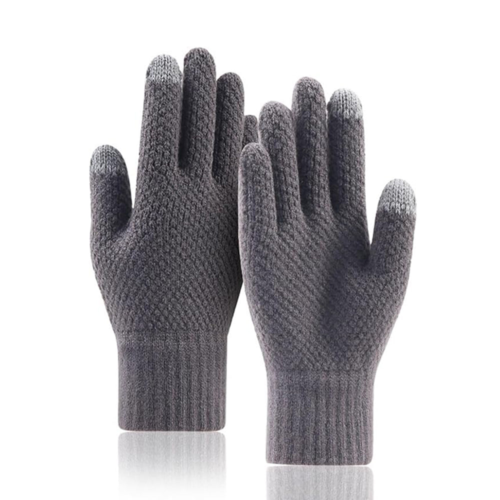 Zimske Taktile Rukavice za Muškarce Techsuit ST0013, Veličina 22cm, Siva