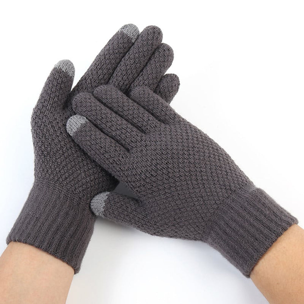 Zimske Taktile Rukavice za Muškarce Techsuit ST0013, Veličina 22cm, Siva