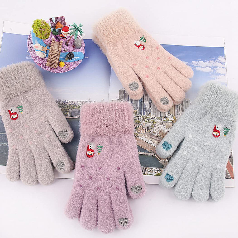 Zimske Taktile Rukavice za Dame Techsuit ST0011, Veličina 17cm, Bele