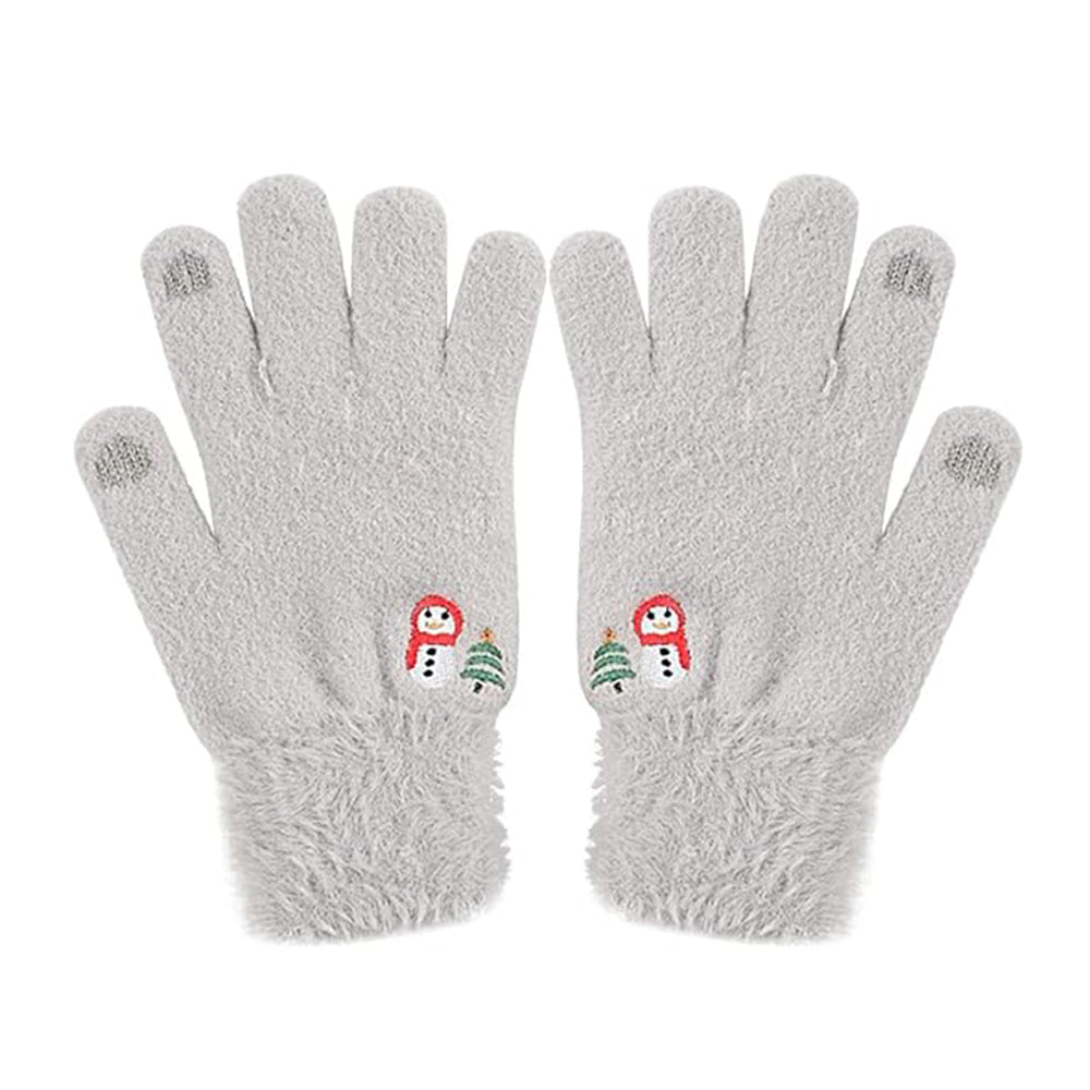 Zimske Taktile Rukavice za Dame Techsuit ST0011, Veličina 17cm, Siva