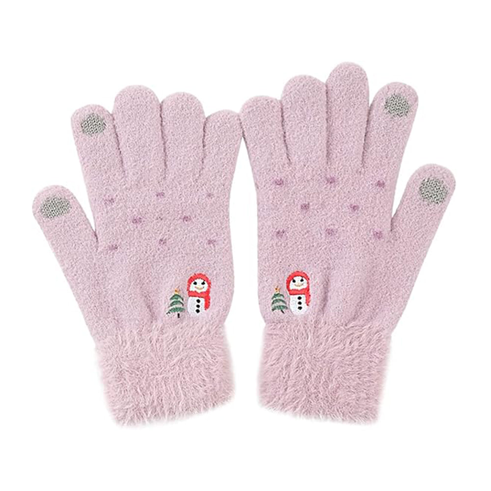 Zimske Taktile Rukavice za Dame Techsuit ST0011, Veličina 17cm, Ljubičasta