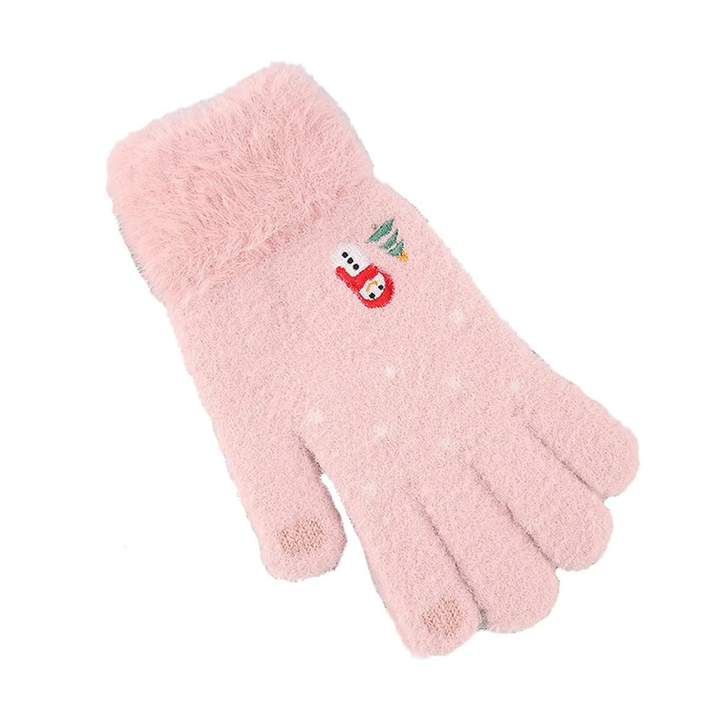 Zimske Taktile Rukavice za Dame Techsuit ST0011, Veličina 17cm, Roze