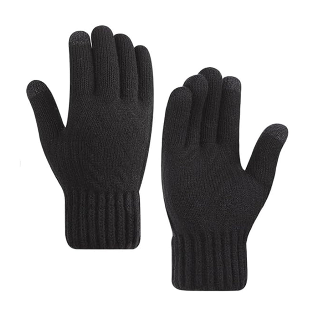 Zimske Taktile Rukavice za Dame Techsuit ST0015, Veličina 17cm, Crne