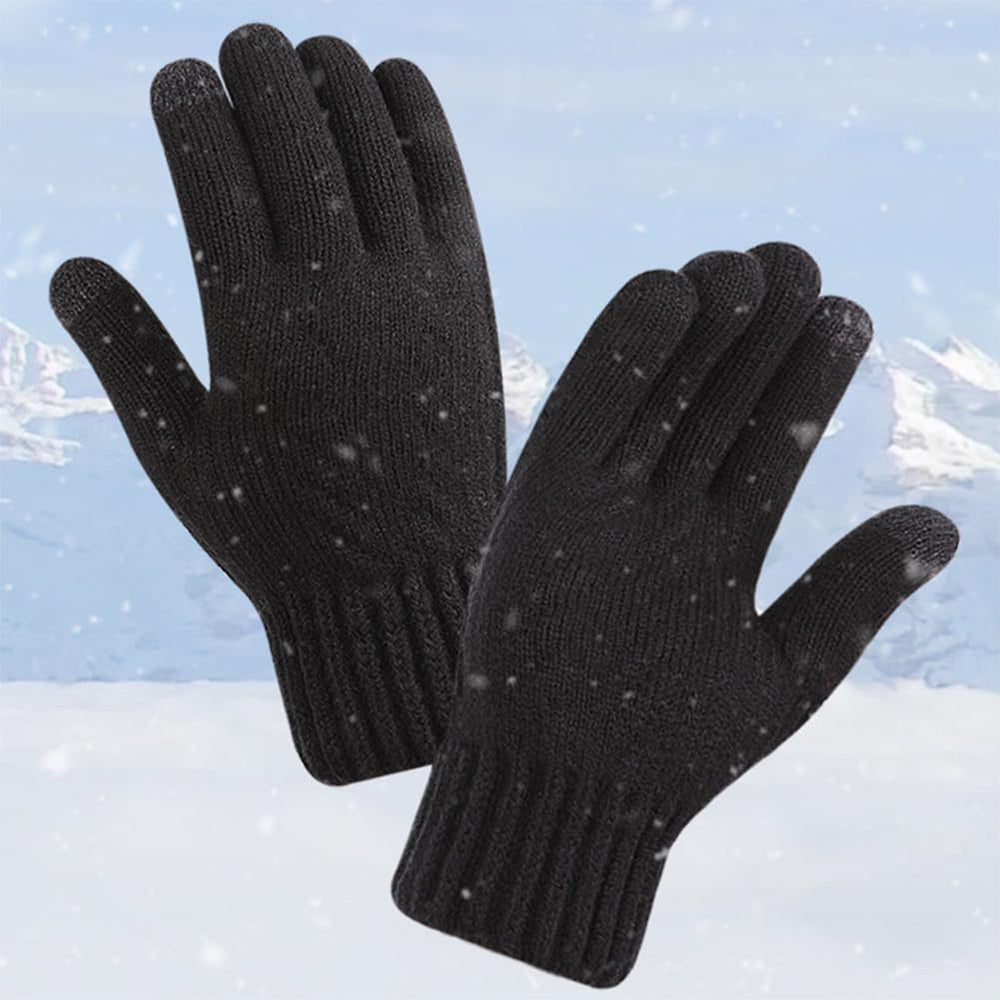 Zimske Taktile Rukavice za Dame Techsuit ST0015, Veličina 17cm, Crne