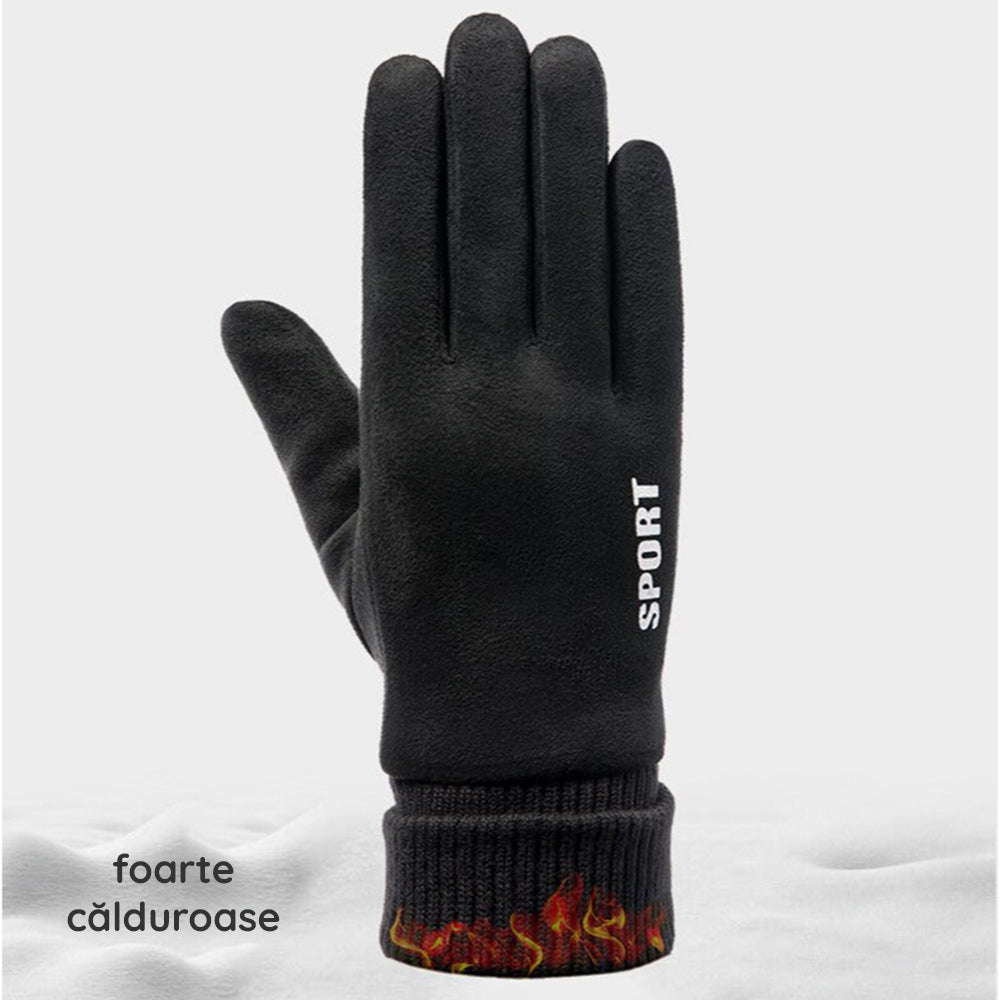 Zimske Taktile Uniseks Rukavice Techsuit ST0010, Univerzalna Veličina, Crne