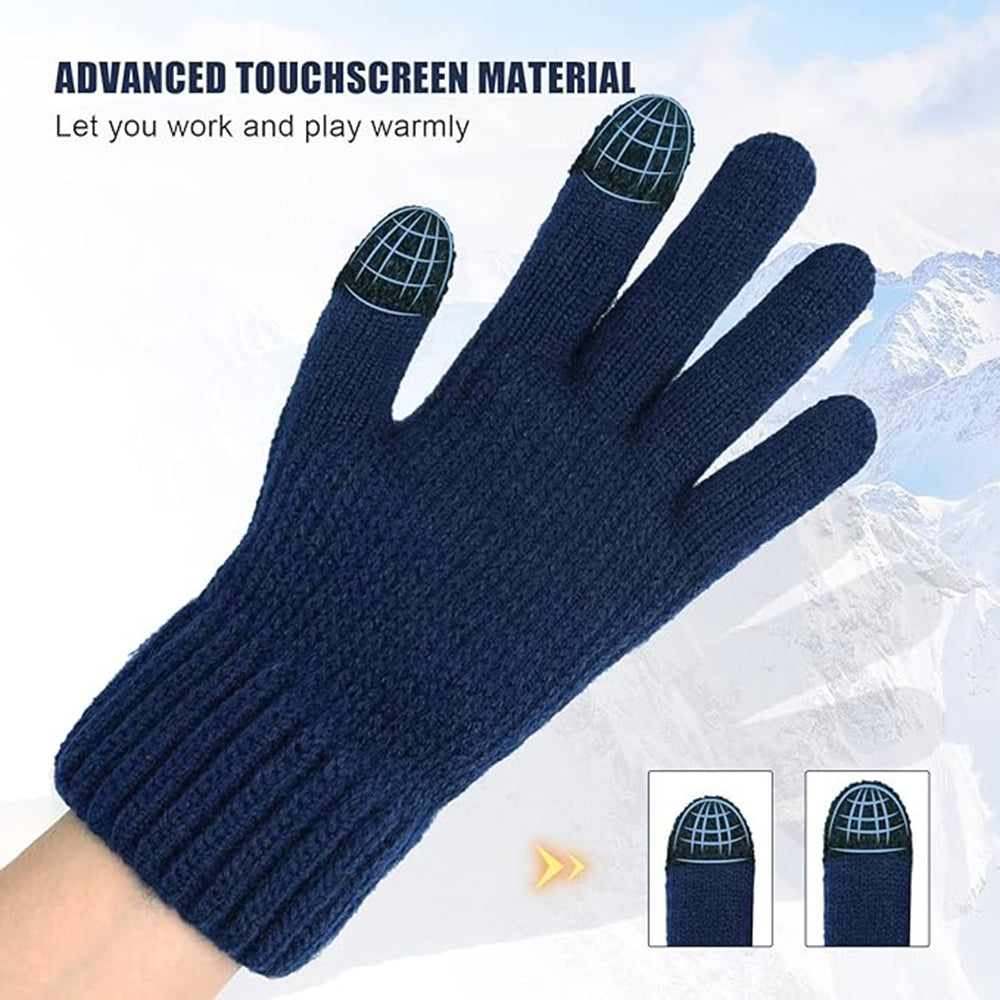 Zimske Taktile Unisex Rukavice Techsuit ST0012, Veličina 22cm, Teget