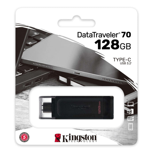 Eksterna memorija USB-C Kingston DT70, 128Gb DT70/128GB