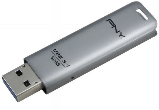 Eksterna memorija USB-A 3.1 PNY Elite Steel, 32Gb FD32GESTEEL31G-EF