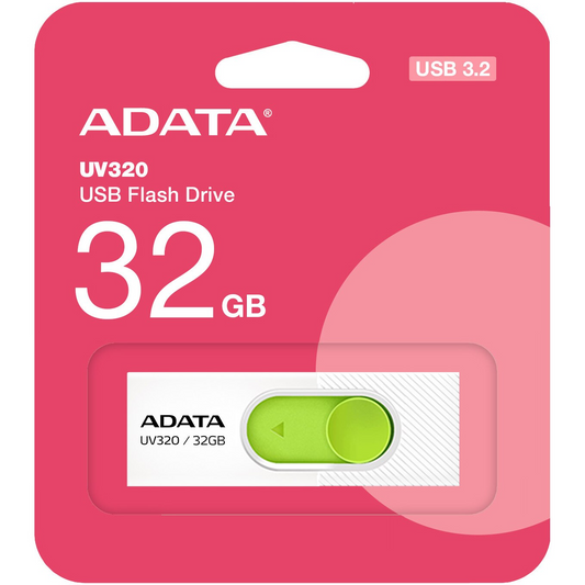 Spoljna memorija USB-A 3.2 Adata UV320, 32Gb AUV320-32G-RWHGN