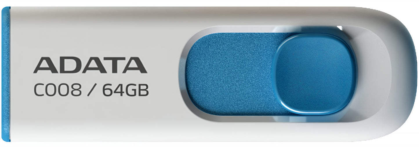 Memorija Eksterna USB-A Adata C008, 64Gb AC008-64G-RWE