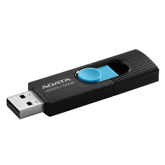 Eksterna memorija USB-A Adata UV220, 64Gb AUV220-64G-RBKBL
