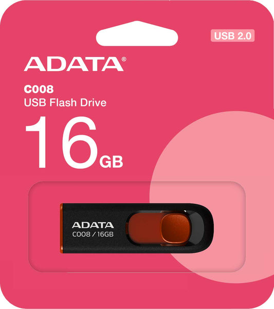 Eksterna memorija USB-A Adata C008, 16Gb AC008-16G-RKD