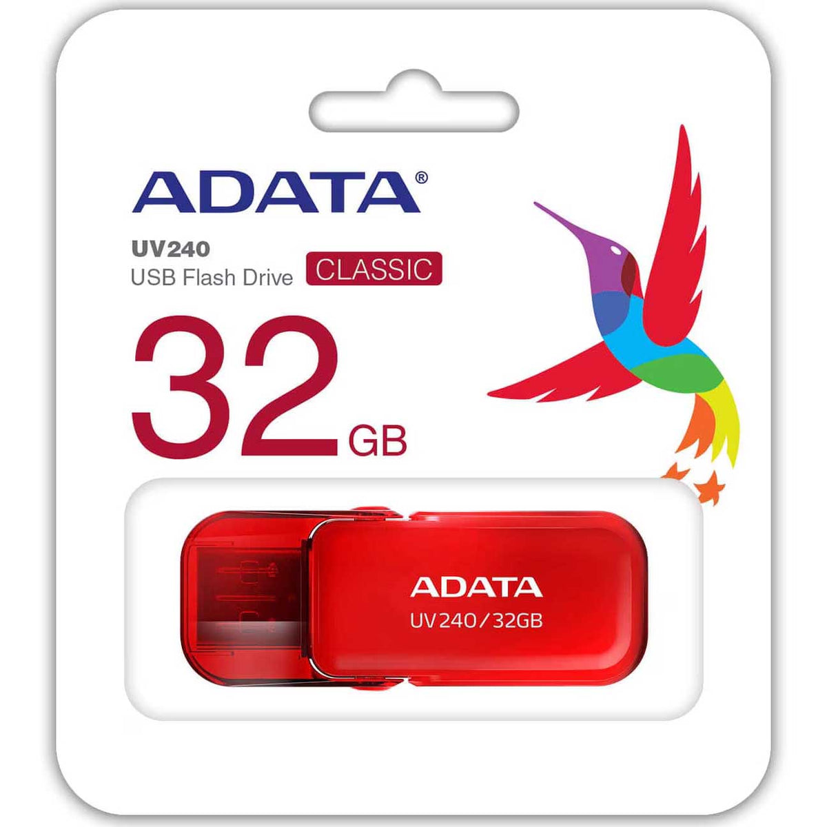 Eksterna memorija USB-A Adata UV240, 32Gb AUV240-32G-RRD