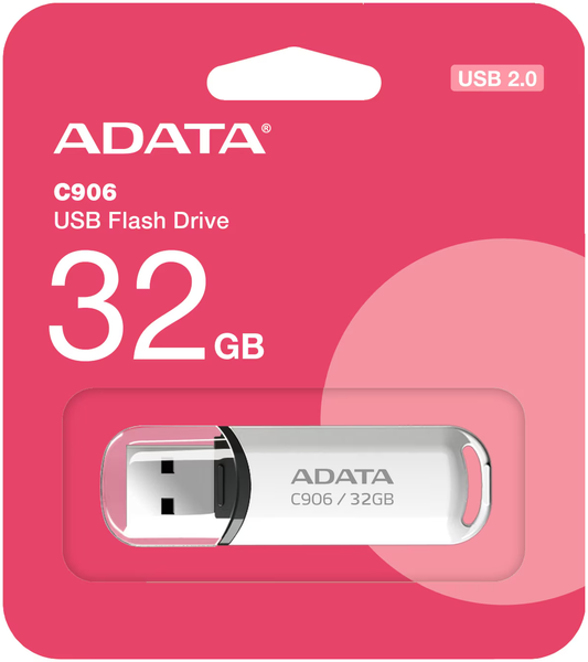 Spoljna memorija USB-A Adata C906, 32Gb AC906-32G-RWH