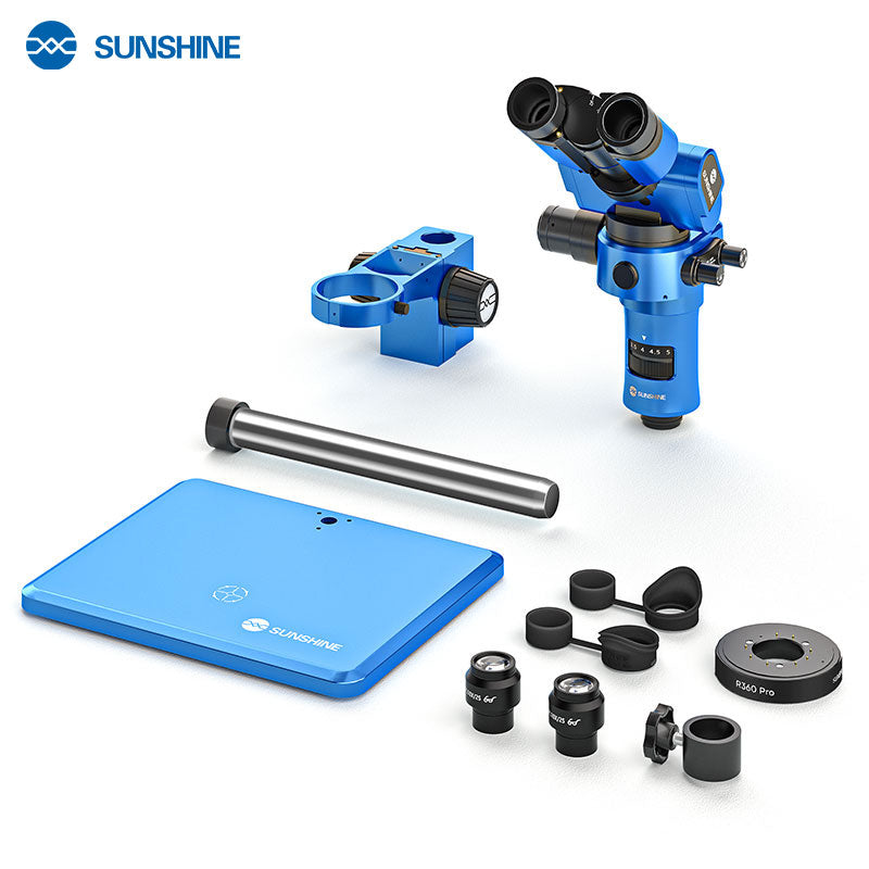 Mikroskop Sunshine R360 Pro, Plavi