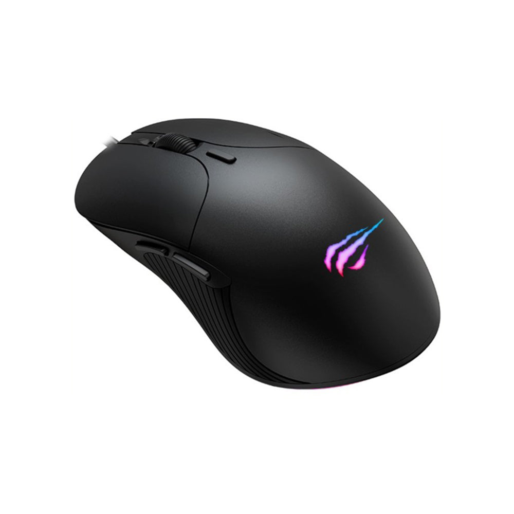 Gejmerski miš sa žicom USB HAVIT MS1020WB, RGB, 2400DPI, Crni