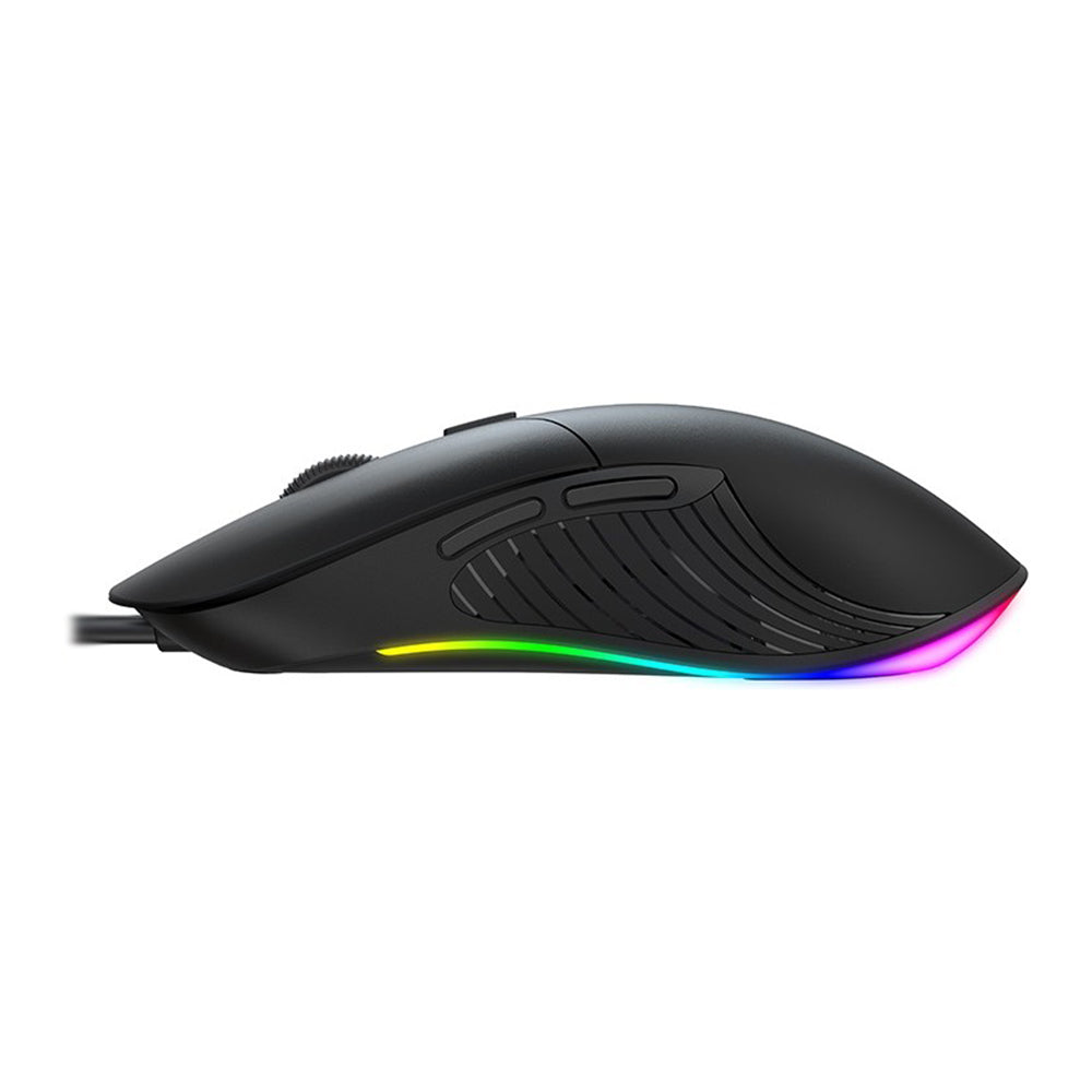 Gejmerski miš sa žicom USB HAVIT MS1020WB, RGB, 2400DPI, Crni