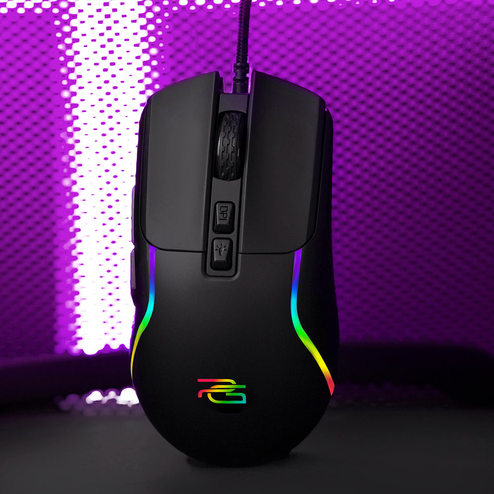 Mouse Gaming Wired USB Proove Assembler, RGB, 12400DPI, Crni CMAS00000101