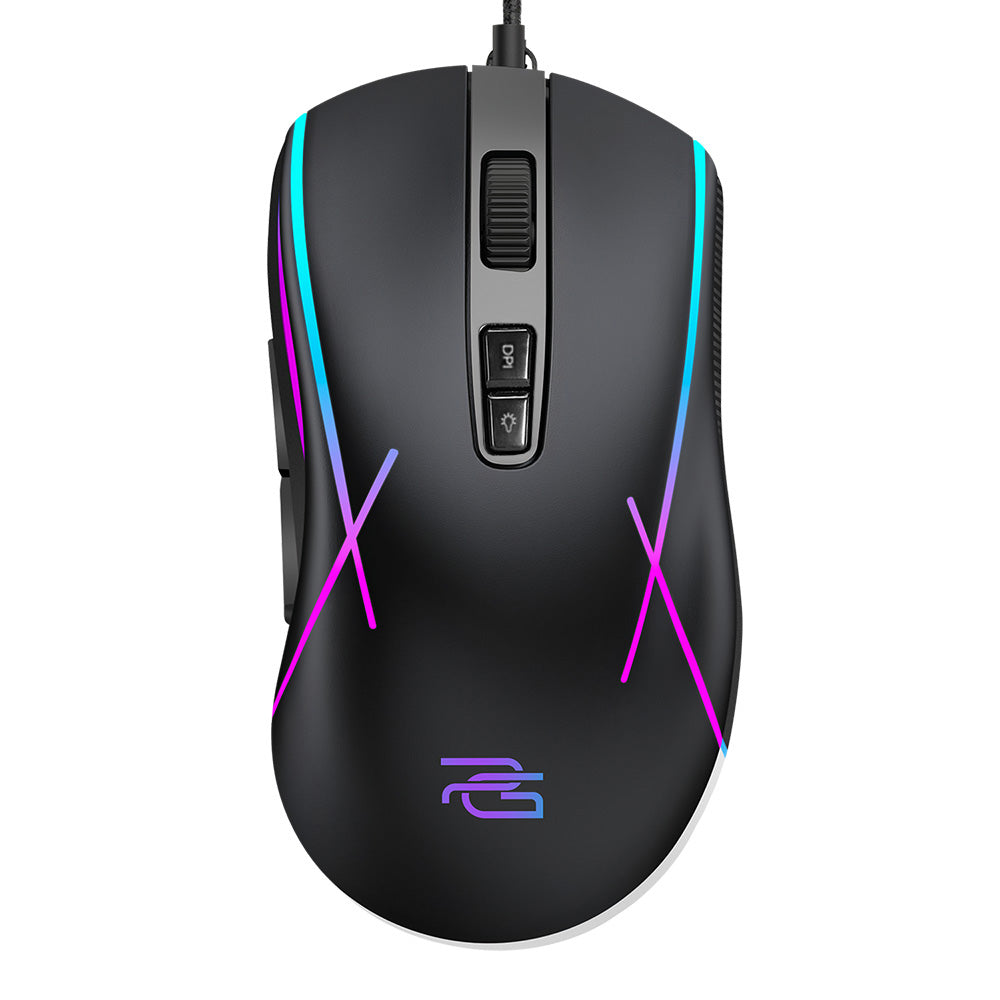 Miš za igranje sa žičanim USB Proove Defiant, RGB, 7200DPI, Crni CMDE00000102